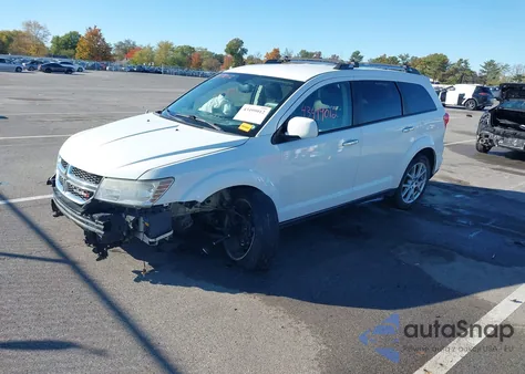 2016 Dodge Journey R/T z USA, uszkodzony, nr VIN 3C4PDDFG0GT217138